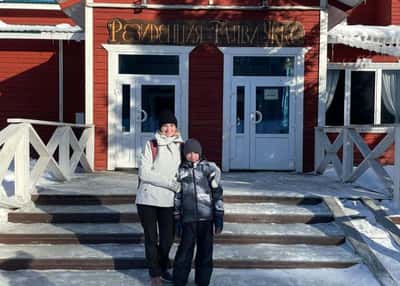 Зимнее волшебство в Карелии