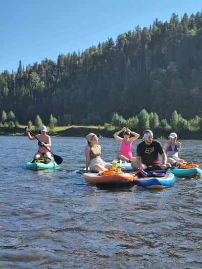 Обзорная SUP-прогулка - Зов Маны: Красноярский край с воды