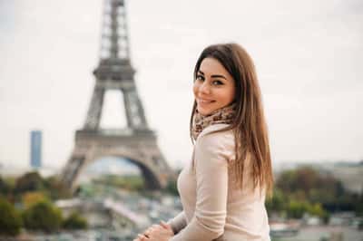 Уличная фотосессия у Эйфелевой башни
