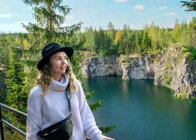 Два дня в Карелии. Рускеала и Кижи