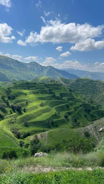 Аул-призрак Гамсутль и Салтинская теснина из Каспийска