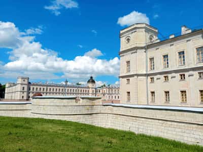 Два замка и дворец Павла Первого