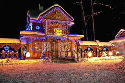 Неповторимая экскурсия до 8 человек в поместье Деда Мороза на микроавтобусе