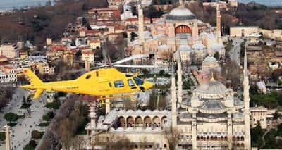 Индивидуальный полет на вертолете над Стамбулом - Helicopter Tour İstanbul