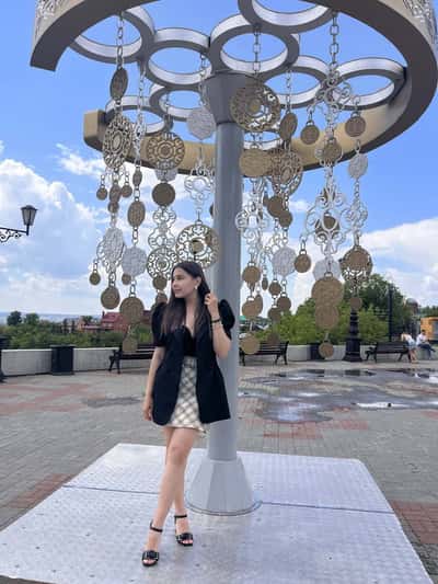 По Уфе с башкиркой
