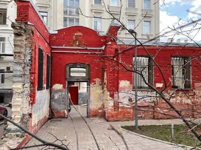 Загадочные дворы старой Москвы