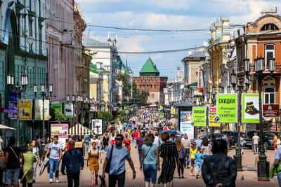 Экскурсия по Нижнему Новгороду - улица Большая Покровская
