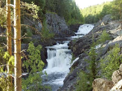 Марциальные воды - водопад Кивач