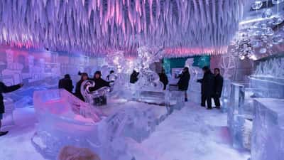 Ледовый лаундж в Дубае «Chillout Ice Lounge»