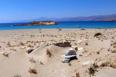 Необитаемый остров Куфониси из района Ираклион