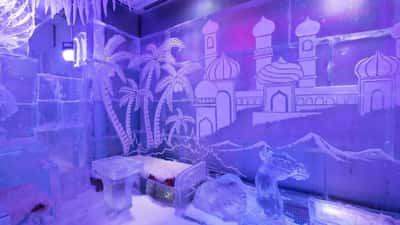 Ледовый лаундж в Дубае «Chillout Ice Lounge»