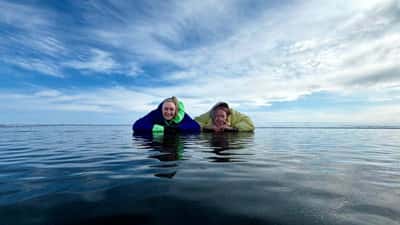 Хрустальный лёд Байкала в Большом Голоустном