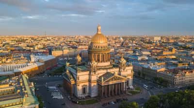 Исаакиевский собор снаружи и внутри