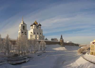 Зимние выходные в Пскове