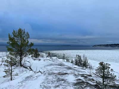 Ладожские шхеры на аэролодке