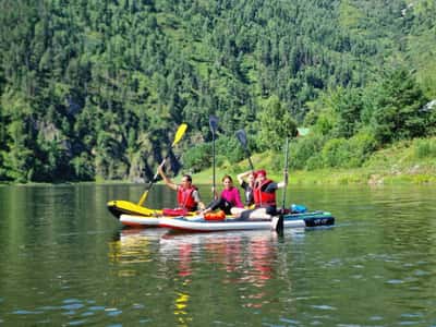 Обзорная SUP-прогулка - Зов Маны: Красноярский край с воды
