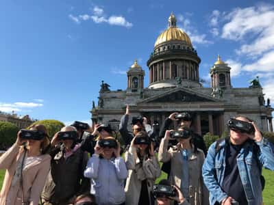 Экскурсия с VR - очками «Петербург. Путешествие во времени»