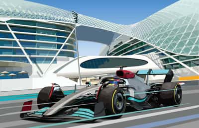 Абу-Даби: Опыт вождения гоночного болида Formula Yas 3000 (на английском)