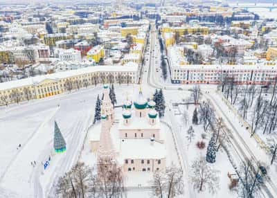 Новогодняя история Золотого кольца. Автобусный тур из Санкт-Петербурга