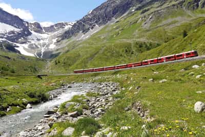 Из Милана: Санкт-Мориц и панорамный тур на Bernina Express