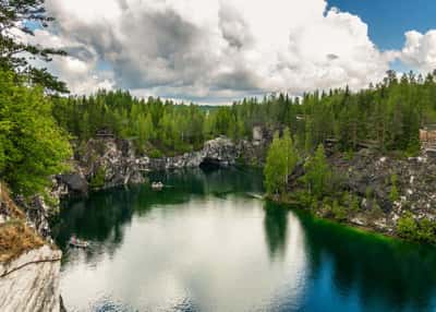 Два дня в Карелии. Рускеала - гора Сампо - Марциальные воды - Гирвас - Кивач