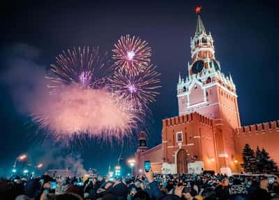 Новый год пришел в Москву