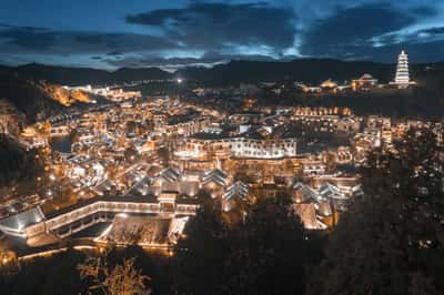 Цзиньшаньлин, Симатай и экскурсия по водному городу Губэй