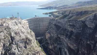 Сулакский каньон, бархан Сары-кум и Чиркейское водохранилище