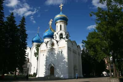 В обитель Сергия Радонежского