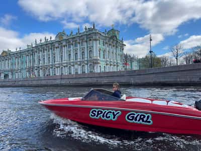 Аренда катера Baby Shark и Spicy Girl в Санкт-Петербурге