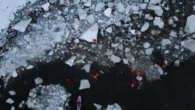 Водные приключения: айс-флоатинг в Кольской красе