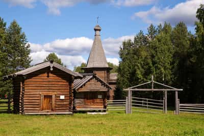 Деревянное зодчество Поморья: Музей Малые Корелы и старинные храмы