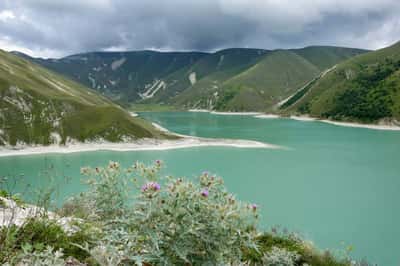 Жемчужина Чечни - высокогорное озеро Кезеной-Ам из Грозного