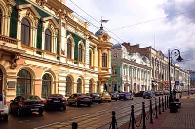 Экскурсия по Нижнему Новгороду - улица Рождественская