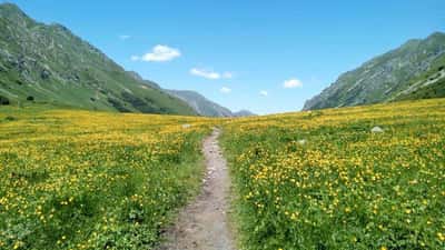 Поход на Бзерпинский карниз