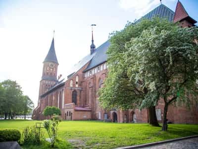 Огни вечернего Калининграда