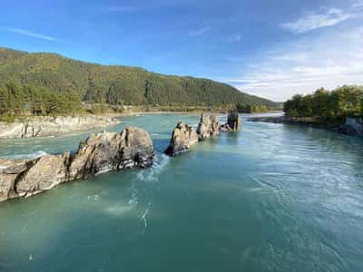 Камышлинский водопад и курорт Чемал