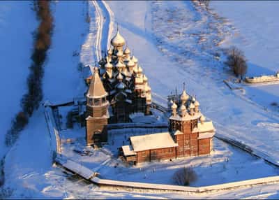 Путешествие на Кижи на собачьих упряжках