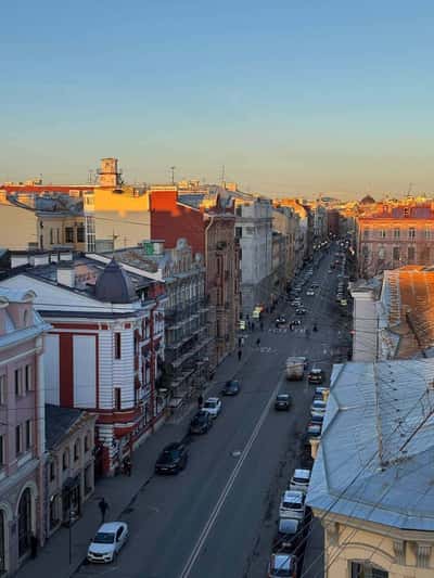 На крышу Петербурга