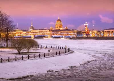 Новый год в Петербурге и путешествие в Карелию