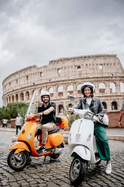 По Риму на скутере Vespa