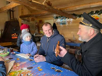 В гостях у мастера корабельного дела в д. Галинское Вологодской области