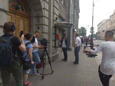 «Прогулка в темноте по центру Санкт-Петербурга». (10+)