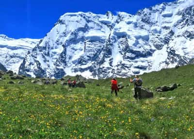 Поход с рюкзаками в Безенги. Кабардино-Балкария