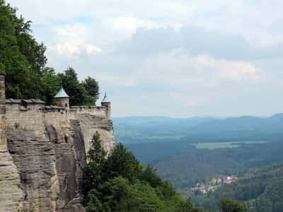 Саксонская Швейцария и крепость Кёнигштайн