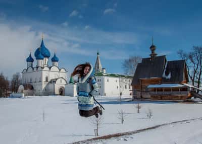 Новогодние барские забавы в городах Золотого кольца