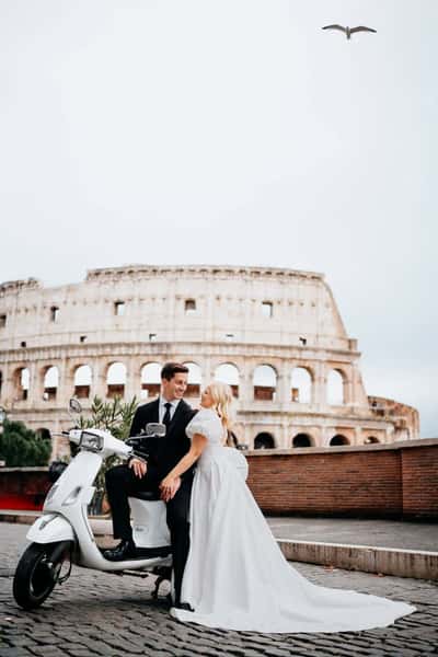 По Риму на скутере Vespa
