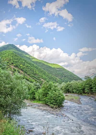 Пейзажи. Жинвали, Ананури Гудаури, Казбеги Групповой тур