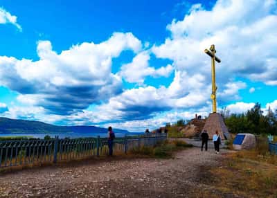 Самарские красоты: вертолётка, Сокские штольни и Царев курган