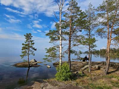 Прогулка по Ладожским шхерам и на о. Валаам